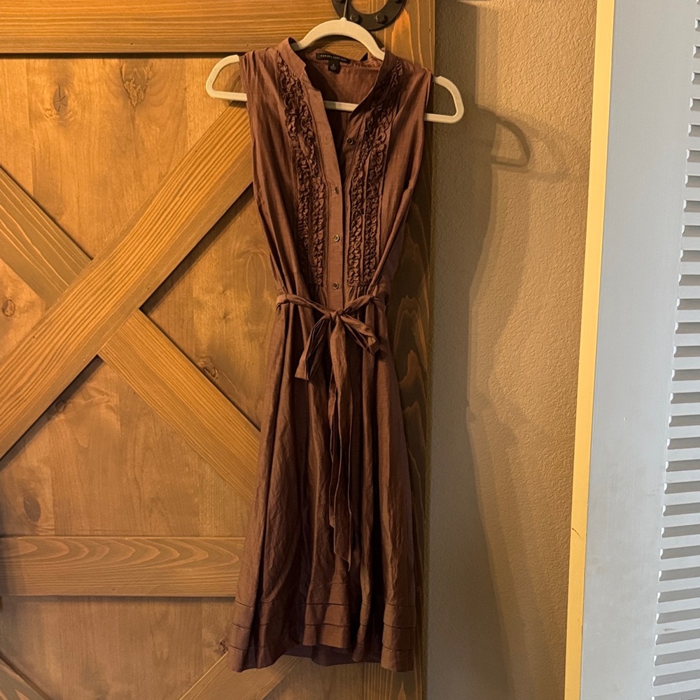 Banana Republic Plum Midi Dress